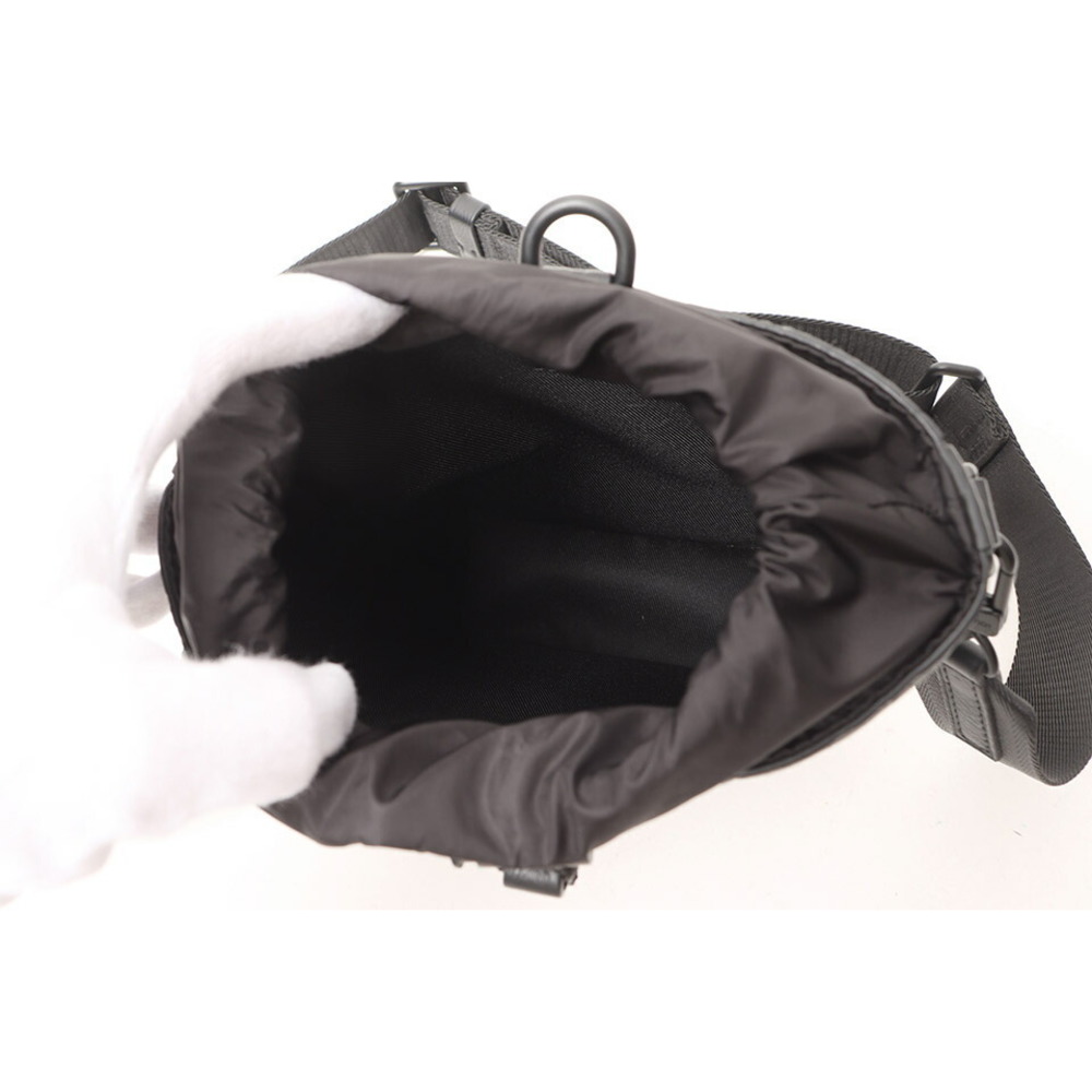 Louis Vuitton Monogram Shadow Noes Ring Shoulder Bag Black View 3